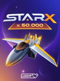 StarX crash game at BINGO BONGO STARS’s casino Bangladesh