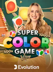 Super Color Game live show at BINGO BONGO STARS’s casino